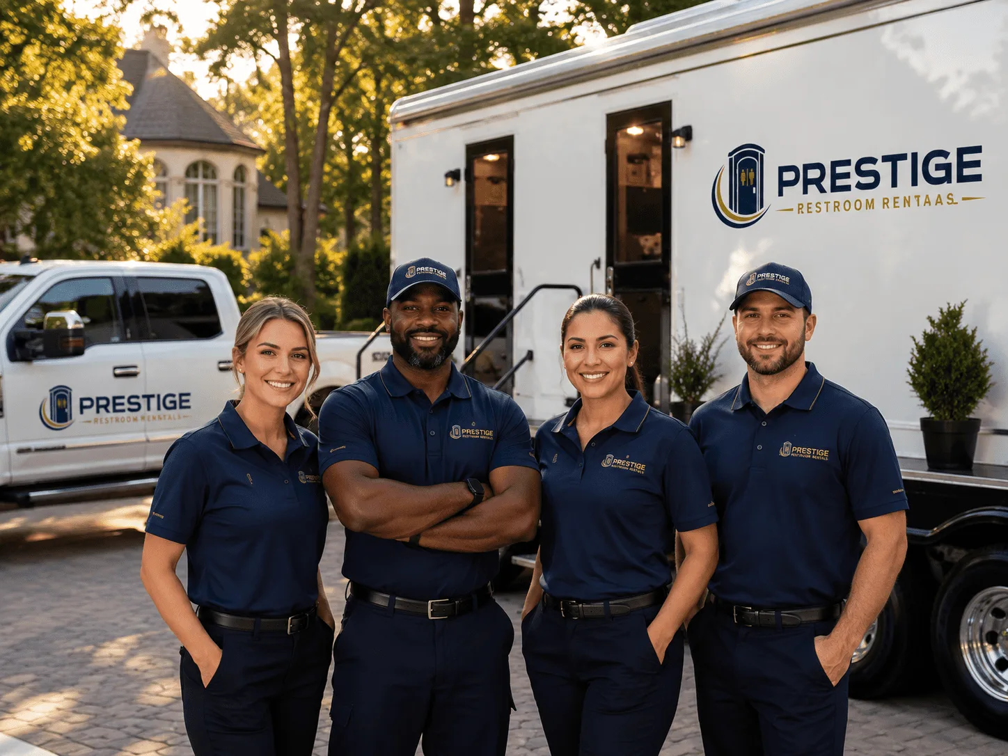 Trusted Luxury Portable Restrooms company in Oblong, IL